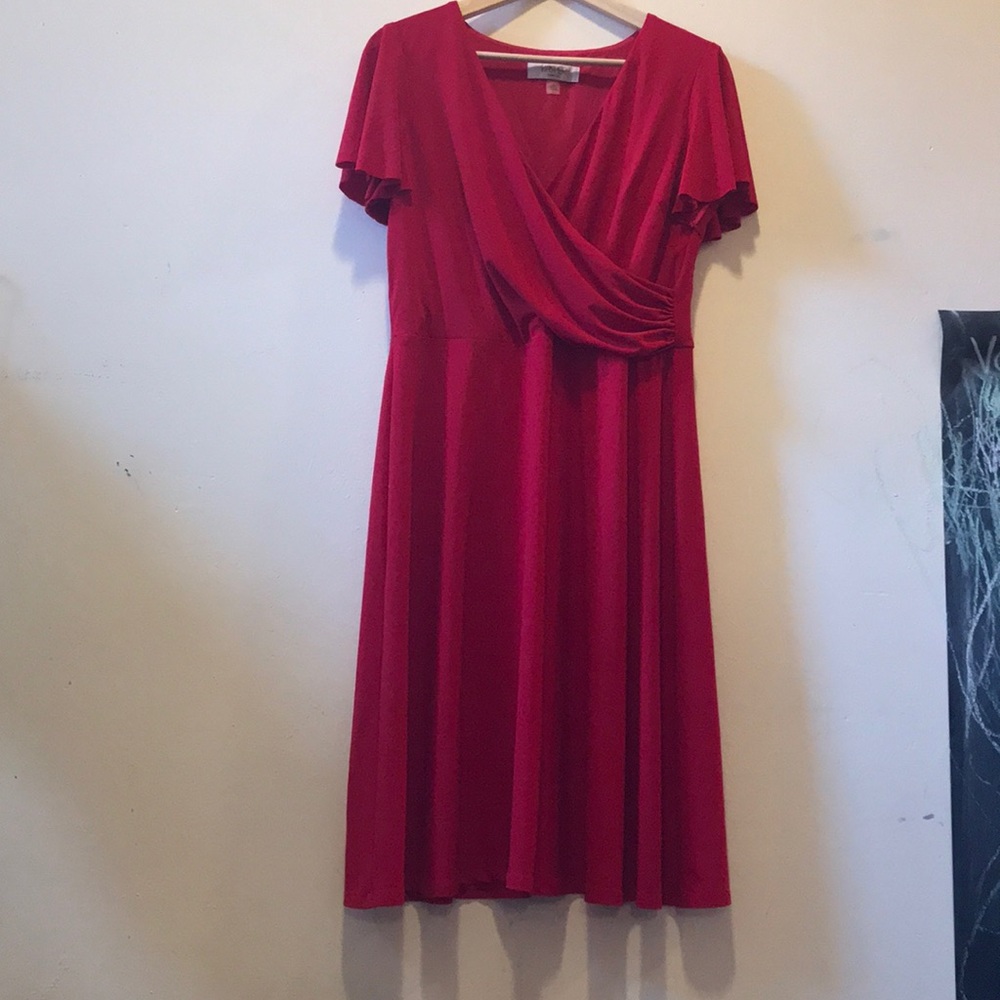 Red dress